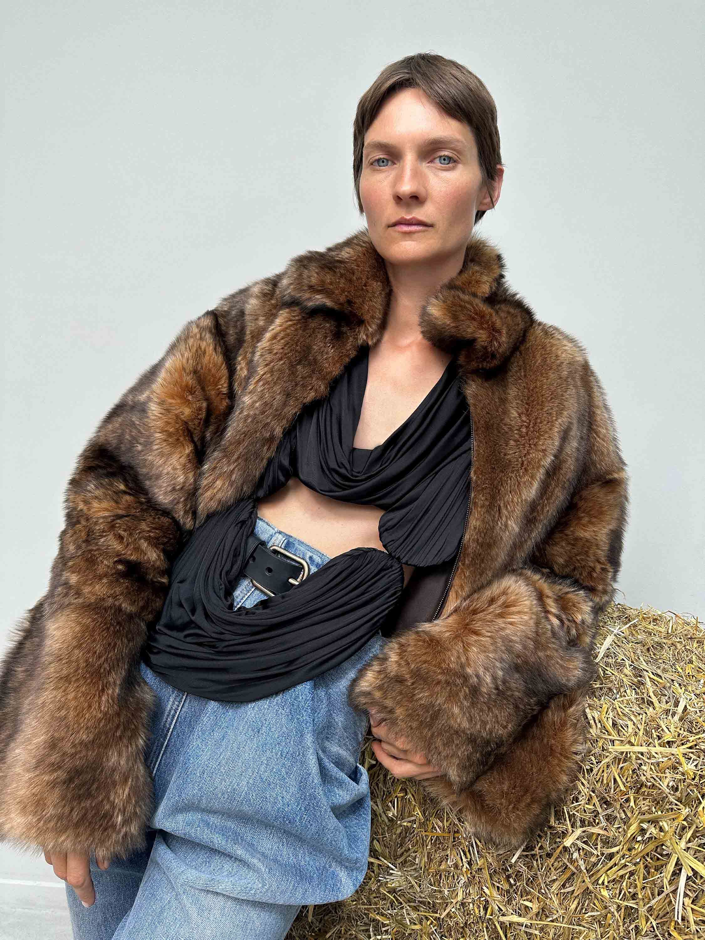 【24SS NEW】LOEWE_woman / テーラード ジャケット / Dark Brown Tailored Jacket | LOEWE | elysewalker